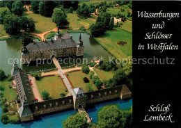 73060916 Lembeck Schloss Lembeck Fliegeraufnahme Lembeck - Dorsten