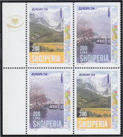 Albania 2703/04 2004 Europa Vacaciones MNH - Albanien