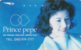 Télécarte JAPON / 110-011 - FEMME / Série PRINCE PEPE - WOMAN GIRL JAPAN Phonecard - 10217 - Personaggi