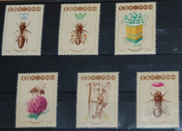 POLAND 1987, World Apiculture Congress, Bees, Insects, Fauna, Mi #3106-11, MNH** - Abeilles