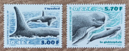 Saint Pierre Et Miquelon - YT N°738, 739 - Faune / Cétacés - 2001 - Neuf - Unused Stamps