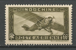 INDOCHINE PA  N° 10 NEUF**  SANS CHARNIERE NI TRACE / Hingeless / MNH - Poste Aérienne