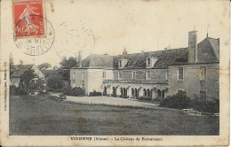 86 - VIVONNE - 2 Cpa - Le Château De Bonnevaux, Bassin De La Vonne Et Du Pont Des Carmes - Vivonne