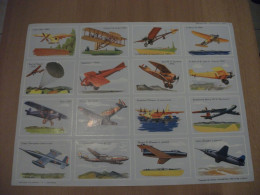 Planche éducative Volumétrix - N°18 - Avions - Learning Cards