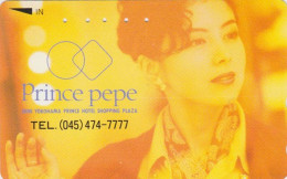 Télécarte JAPON / 110-011 - FEMME / Série PRINCE PEPE - WOMAN GIRL JAPAN Phonecard - 10218 - Personaggi