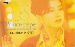 Télécarte JAPON / 110-011 - FEMME / Série PRINCE PEPE - WOMAN GIRL JAPAN Phonecard - 10218 - Characters