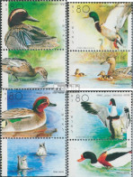 Israel 1131-1134 Mit Tab (kompl.Ausg.) Postfrisch 1989 Gänsevögel - Neufs (avec Tabs)