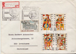 Postal History: Belgium Cover - Zonder Classificatie