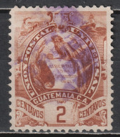 Guatemala, 1886, Definitives, 2c, Used, Mi #32 - Guatemala