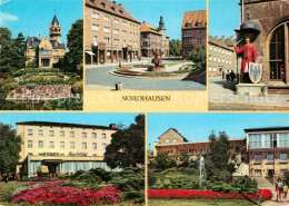 73056897 Nordhausen Thueringen Meyenburgmuseum Lutherplatz Roland HO Hotel Hande - Nordhausen