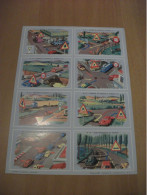 Planche éducative Volumétrix - N°55 - Code De La Route N°3 - 8 Images - Learning Cards