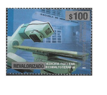 #75355  ARGENTINA 2023 NEW EMERGENCY OVERPRINTED REVALORIZADO  NUCLEAR MEDICIN 100 Ps MNH SCARCE - Ungebraucht