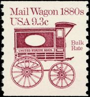 1981 Transportation Coil 9.3 Cents Mail Wagon, Mint Never Hinged - Unused Stamps