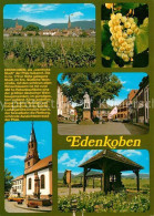 73054398 Edenkoben Panorama Kirche Weintrauben Denkmal Edenkoben - Edenkoben