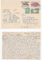 1961 Internat. METHODIST CAMP In FINLAND Card From Camper To METHODIST PARSONAGE Patchogue USA Religion Cover - Cristianismo