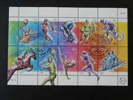 Bloc Oblitéré Used Sheet Jeux Olympiques Sydney 2000 Olympic Games Australie Australia - Used Stamps