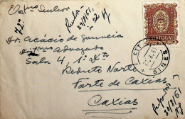 1961 Portugal Censura Política PIDE Prisão De Caxias - Postal Logo & Postmarks