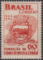 1956 Brasilien ** Mi:BR 891, Sn:BR 833, Yt:BR 617, Arms Of Mococa - Ungebraucht