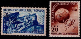 ROMANIA 1949 UPU MI No 1189-90 MNH VF!! - Nuevos