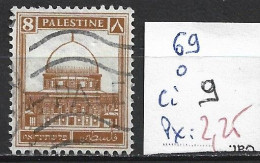 PALESTINE 69 Oblitéré Côte 9 € - Palestine