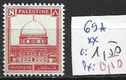 PALESTINE 69A ** Côte 1.50 € - Palestine