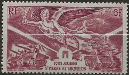 Saint-Pierre Et Miquelon, Poste Aérienne N°11** (ref.2) - Nuevos