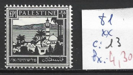 PALESTINE 81 ** Côte 13 € - Palestine