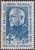 1955 Brasilien ° Mi:BR 883, Sn:BR 827, Yt:BR 609, Cardinal Aloisi-Masella (1879-1970) - Usados