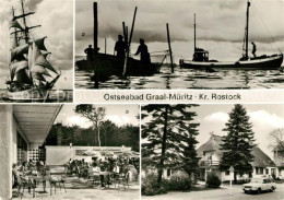 73050582 Graal-Mueritz Ostseebad Broiler-Gaststaette Segelschulschiff Wilhelm Pi - Graal-Müritz