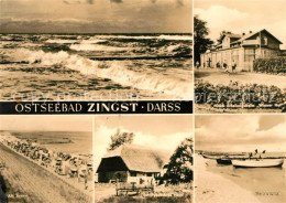 73049657 Zingst Ostseebad Strand Erholungsheim Wiener Hof Fischerstrand Schilfge - Zingst