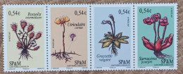 Saint Pierre Et Miquelon - YT N°900 à 903 - Flore / Plantes Vasculaires Carnivores - 2007 - Neuf - Nuevos