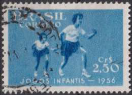 1956 Brasilien ° Mi:BR 892, Sn:BR 835, Yt:BR 618, 6th Children's Games - Rio De Janeiro, Sport - Gebruikt