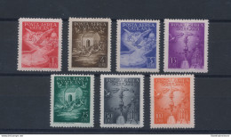 1947 Vaticano, Posta Aerea A9/A15 , Nuovi Tipi 7 Valori, MNH** - Luftpost