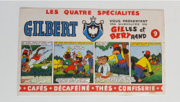 Les Quatre Spécialités Gilbert - Les Aventures De Gilles Et Bertrand - N°9 - Kaffee & Tee