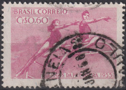 1955 Brasilien ° Mi:BR 884, Sn:BR 828, Yt:BR 610, Spring Sport Games, Sport - Gebraucht