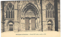 Saint Sulplice De Faviéres Portail De L' église - Saint Sulpice De Favieres