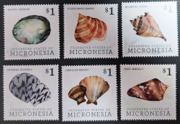 Coquillages Shells // Série Complète Neuve ** MNH ; Micronésie YT 2053/2058 (2013) Cote 21 € - Micronesia