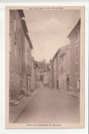 CP 83 LE LUC Rue Victor Hugo Ruines Du Pigeonnier Des Masques - Le Luc