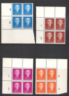 SURINAME NVPH 285-286-292-293 In Hoekblokken Van Vier ** - Surinam ... - 1975