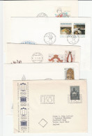 5  FINLAND FDCs 1960 -1991  Fdc Covers  Stamps Cover - FDC