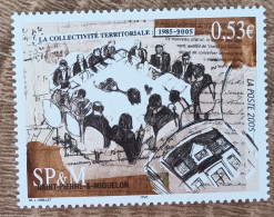 Saint Pierre Et Miquelon - YT N°858 - Statut De Collectivité Territoriale - 2005 - Neuf - Unused Stamps
