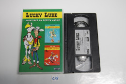 CA3 K7 VIDEO VHS LUCKY LUKE 2 AVENTURES - Cartoons