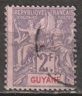 Guyane N° 48 - Gebruikt