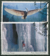 UNO New York 2005 Natur Eiskletterer Silberreiher 982/83 Gestempelt - Usati