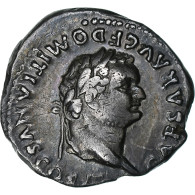 Domitien, Denier, 80, Rome, Argent, TTB, RIC:97 - The Flavians (69 AD To 96 AD)