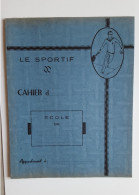 Protège Cahier Le Sportif - Fond Bleu - Deportes