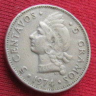 Dominican Republic 5 Centavos 1974 KM# 18 Lt 1675 *VT República Dominicana République Dominicaine - Dominicaine