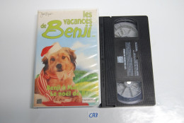 CA3 CASSETTE VIDEO VHS LES VACANCES DE BENJI - Familiari