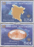 Montenegro 100II A-101II A (kompl.Ausg.) Postfrisch 2005 Symbole Der Eigenstaatlichkeit - Montenegro