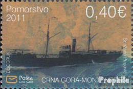 Montenegro 279 (kompl.Ausg.) Postfrisch 2011 Schifffahrt - Montenegro